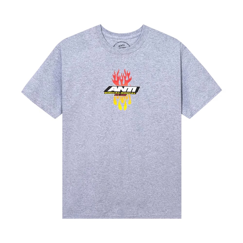 Anti Social Social Club Hot At First T-Shirt Grey