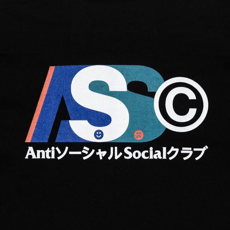 Anti Social Social Club Build Up T-Shirt Black