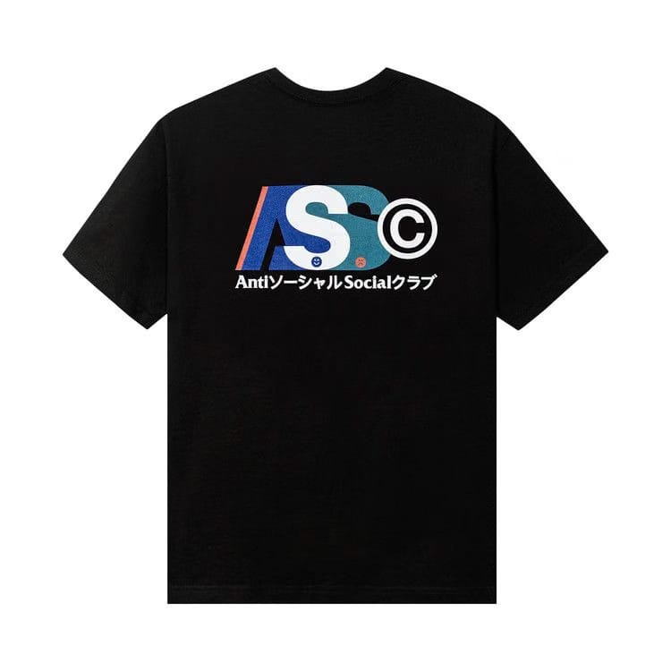 Anti Social Social Club Build Up T-Shirt Black