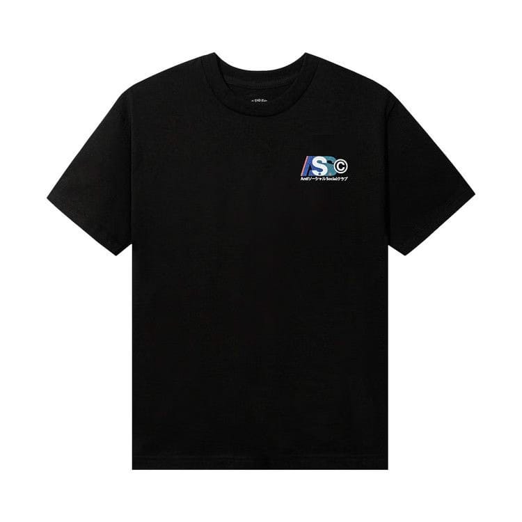 Anti Social Social Club Build Up T-Shirt Black