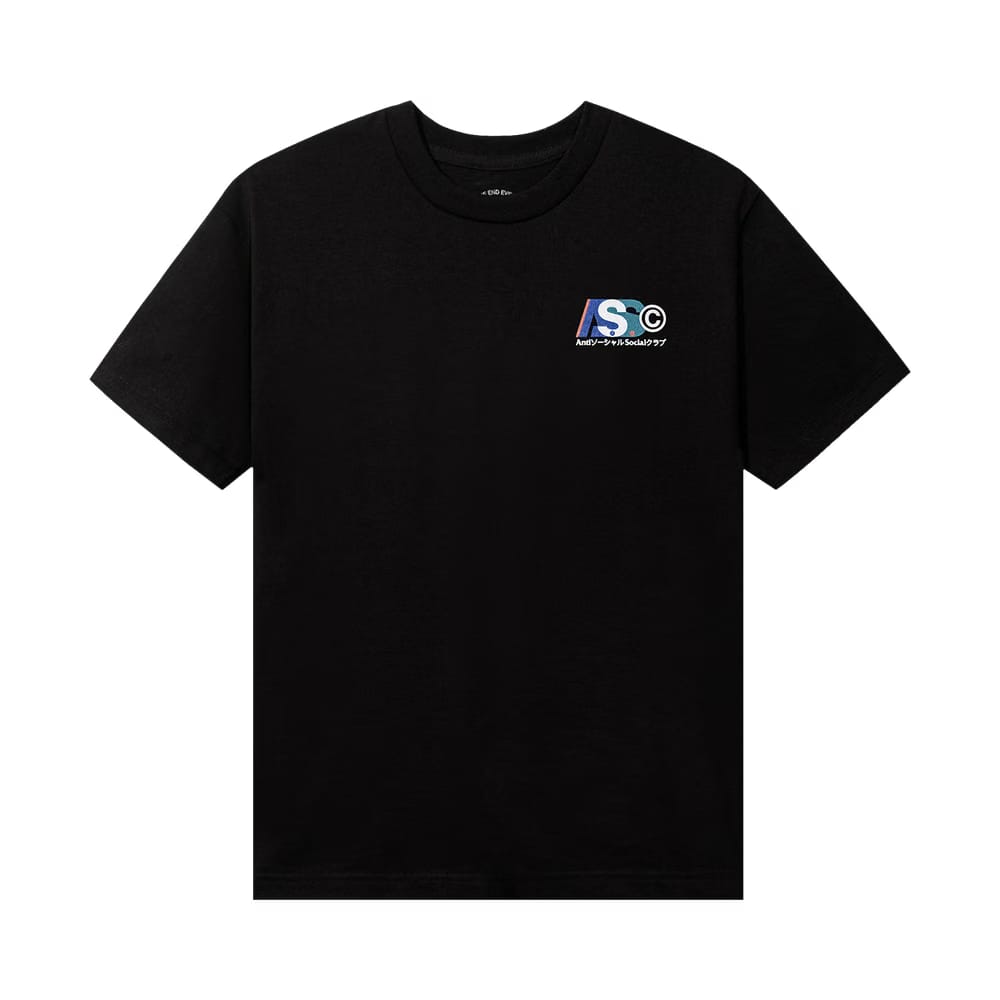 Anti Social Social Club Build Up T-Shirt Black