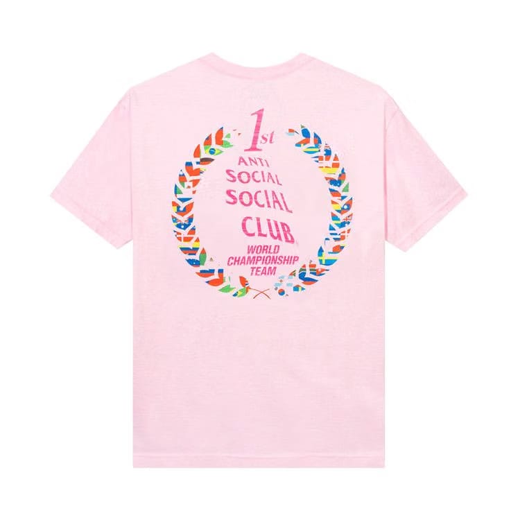 Anti Social Social Club Suzuka T-Shirt Pink