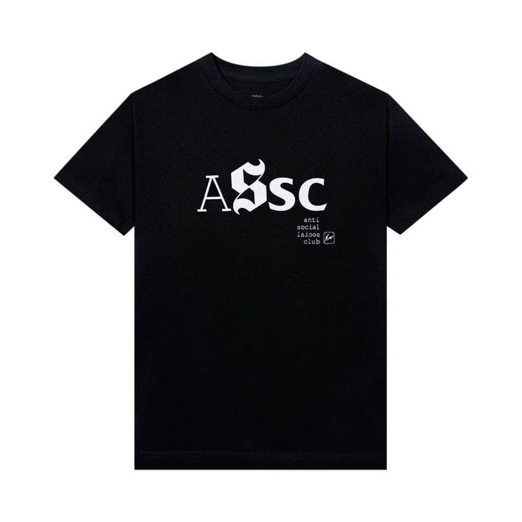 Anti Social Social Club Type A T-Shirt Black