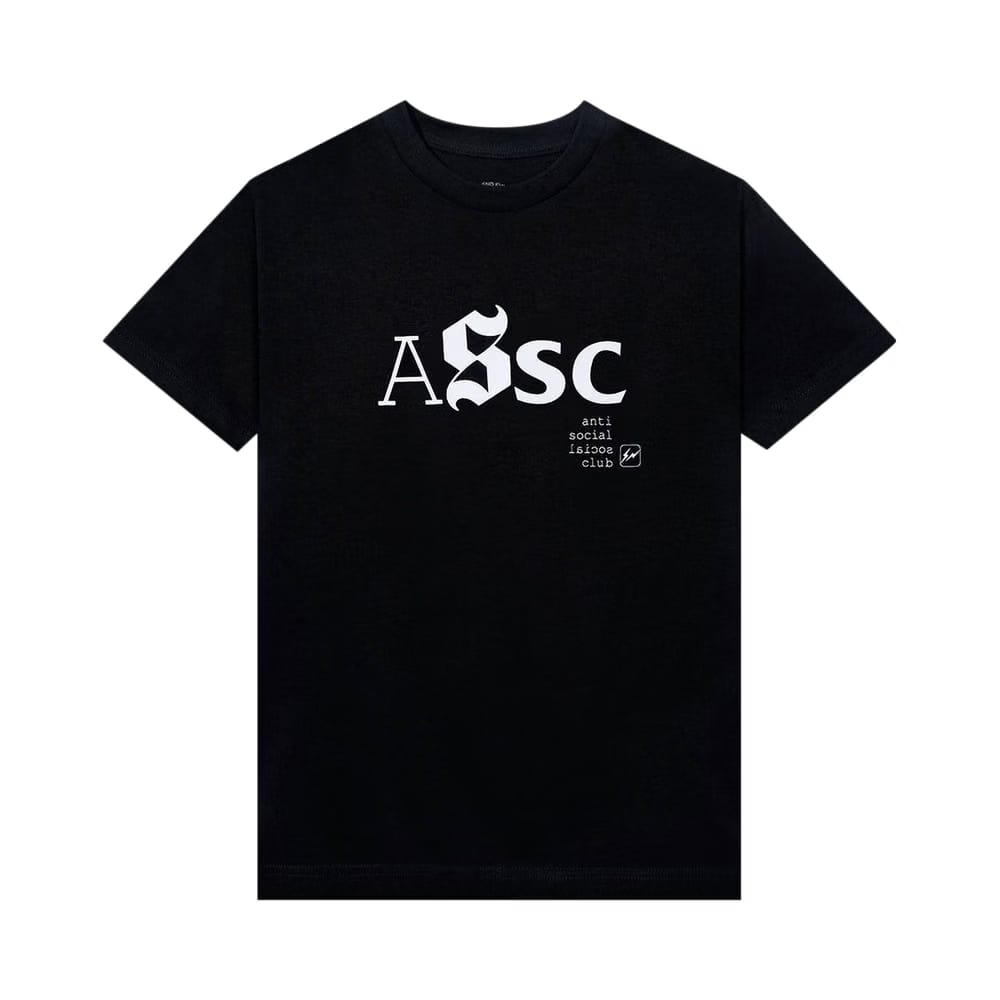 Anti Social Social Club Type A T-Shirt Black