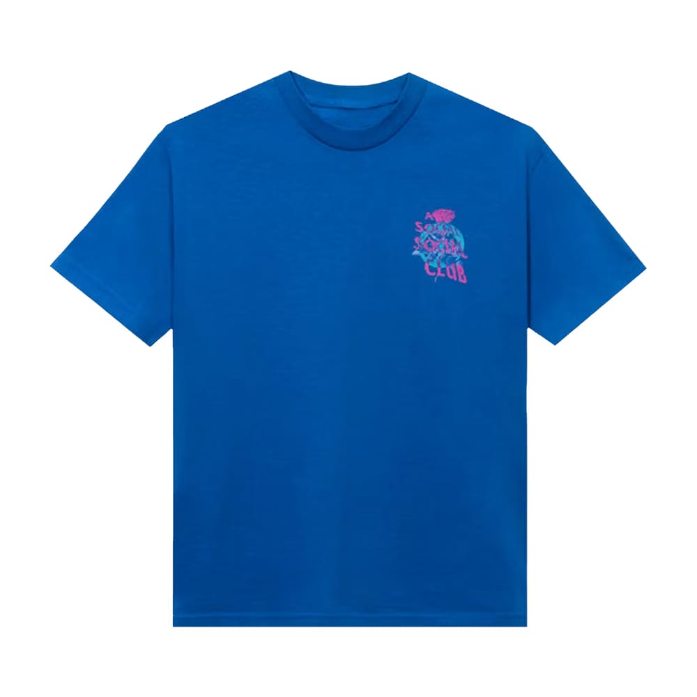 Anti Social Social Club Out Of Time T-Shirt Blue