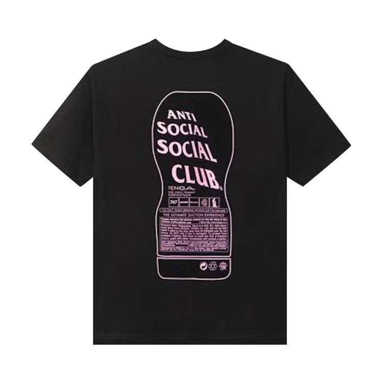 Anti Social Social Club Exhausted T-Shirt Black