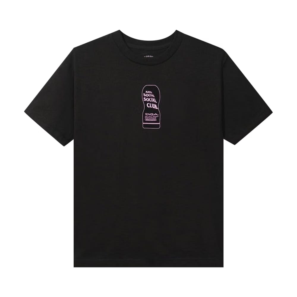 Anti Social Social Club Exhausted T-Shirt Black