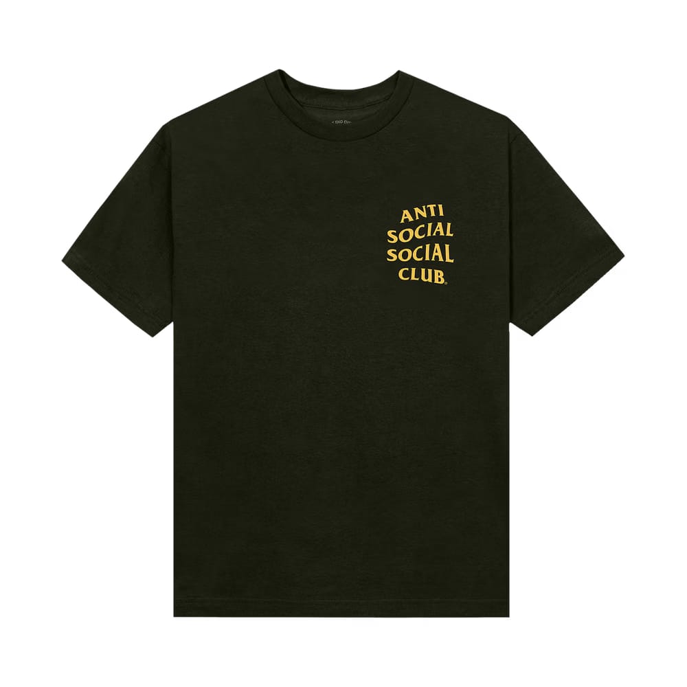 Anti Social Social Club Mind Games T-Shirt Olive