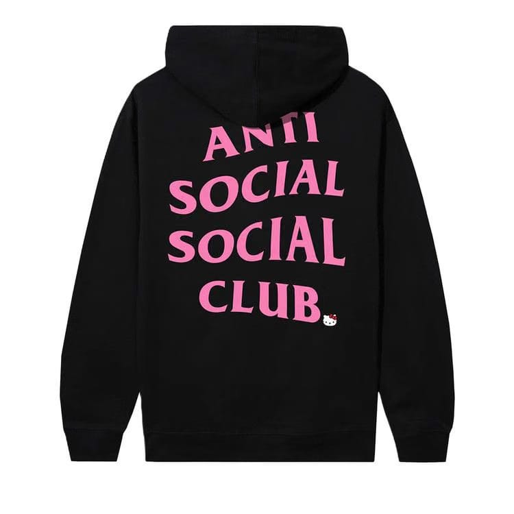 Anti Social Social Club x Hello Kitty Racing Hoodie Black