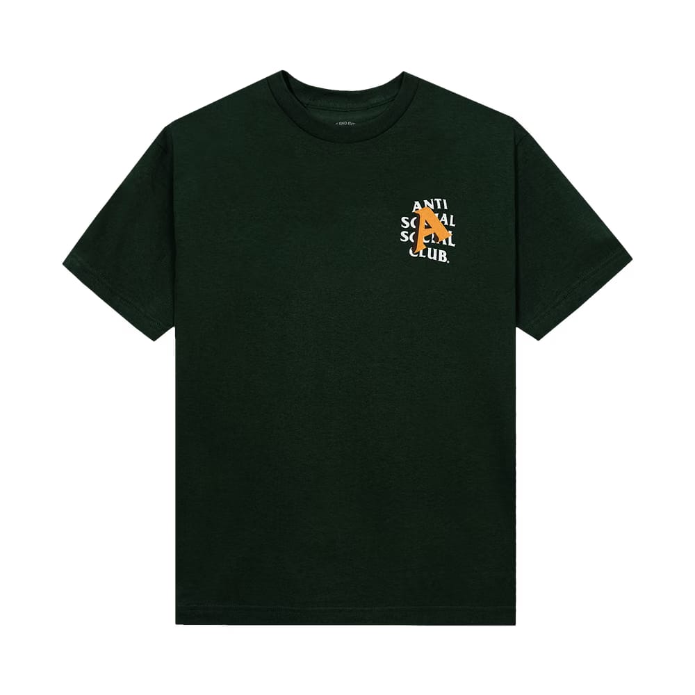 Anti Social Social Club A Is For T-Shirt Green