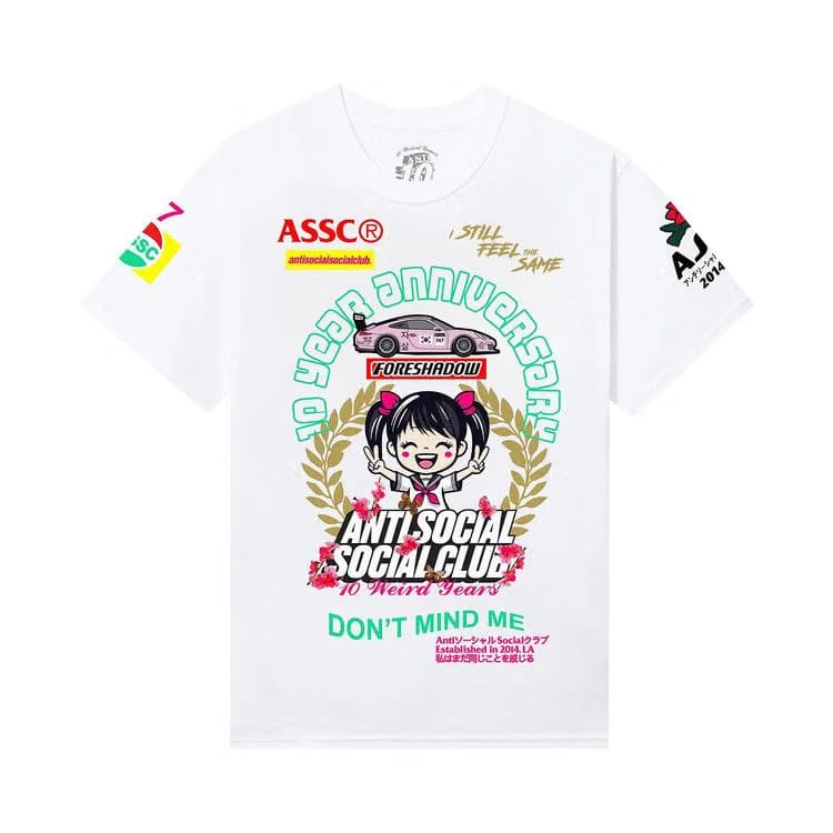 Anti Social Social Club Weird Years T-Shirt White