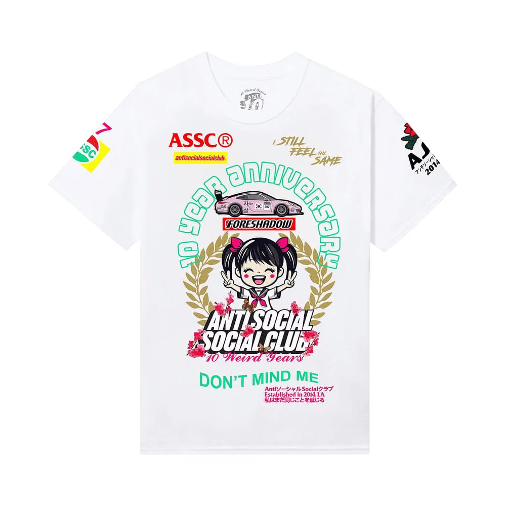 Anti Social Social Club Weird Years T-Shirt White