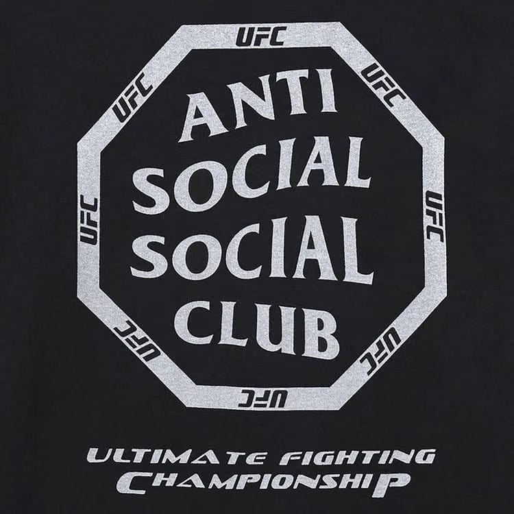 Anti Social Social Club x UFC Ultimatum T-Shirt Black