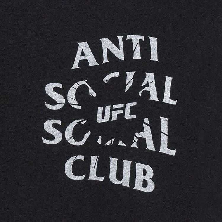 Anti Social Social Club x UFC Ultimatum T-Shirt Black