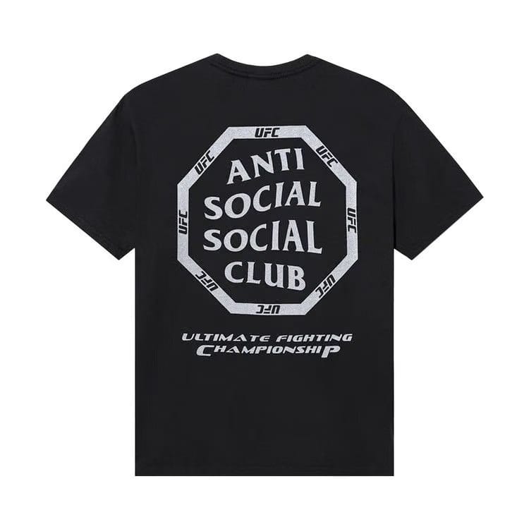 Anti Social Social Club x UFC Ultimatum T-Shirt Black