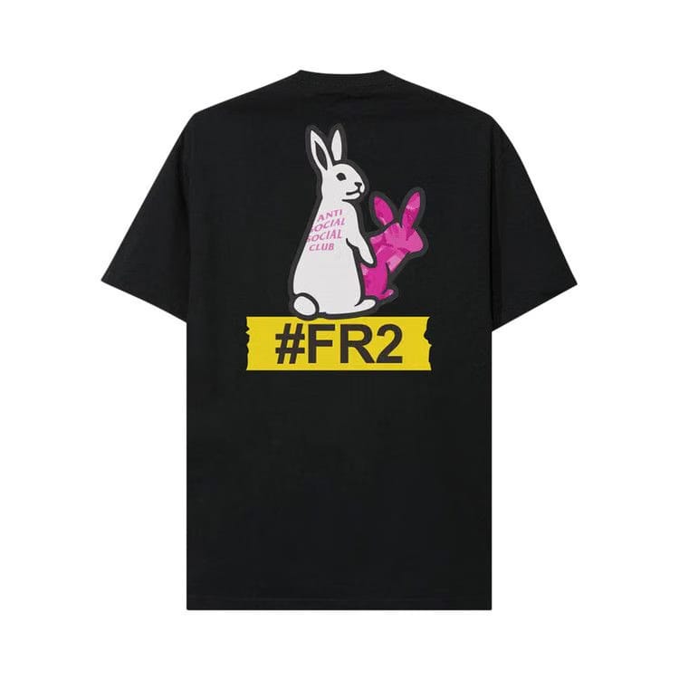 Anti Social Social Club x FR2 Serrated T-Shirt Black