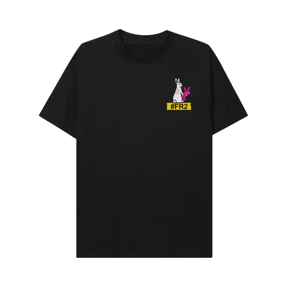 Anti Social Social Club x FR2 Serrated T-Shirt Black