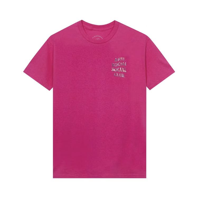 Anti Social Social Club Layer Lock Hot T-Shirt Pink