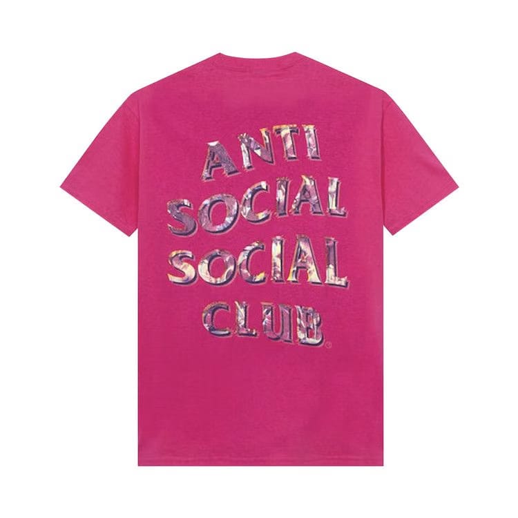 Anti Social Social Club Layer Lock Hot T-Shirt Pink