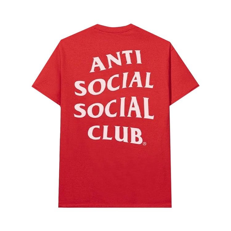 Anti Social Social Club Add Me T-Shirt Red