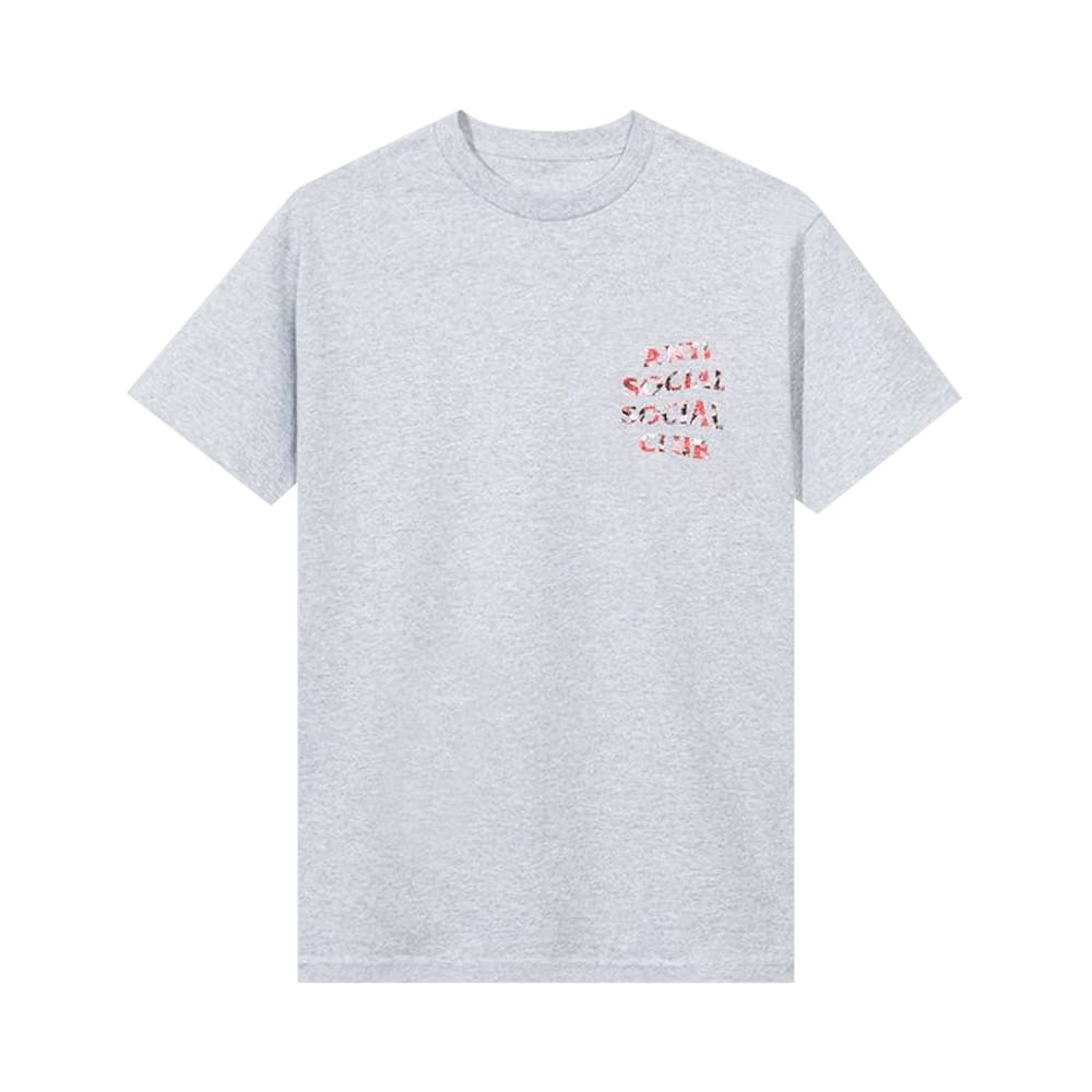 Anti Social Social Club Bed T-Shirt Grey