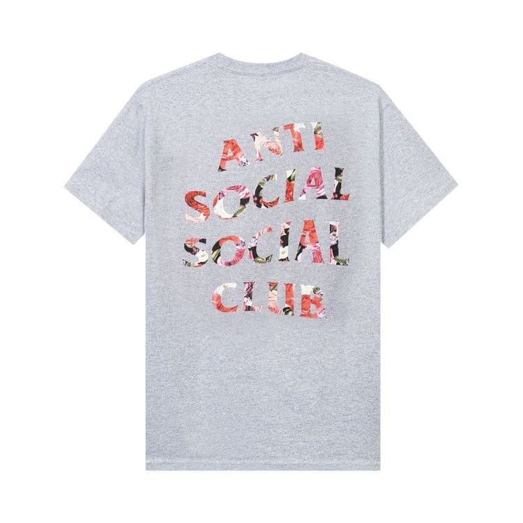 Anti Social Social Club Bed T-Shirt Grey