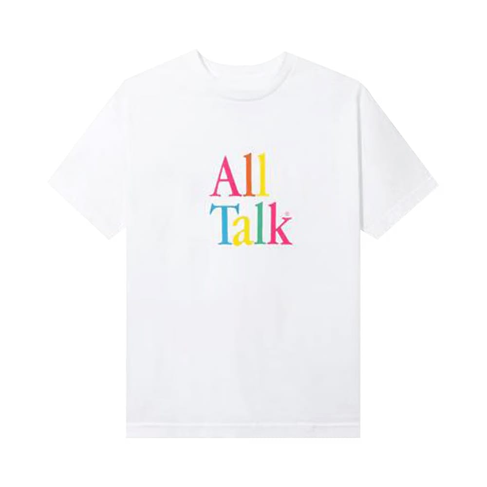 Anti Social Social Club All Talk T-Shirt White