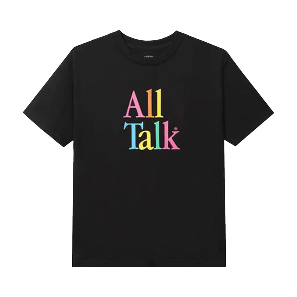 Anti Social Social Club All Talk T-Shirt Black