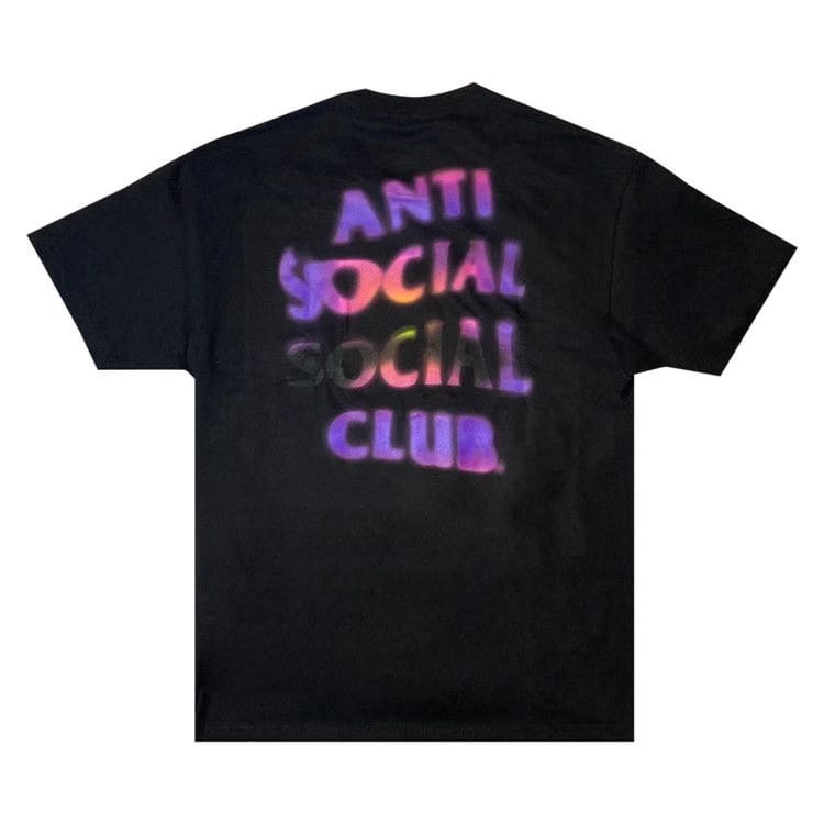Anti Social Social Club Lava T-Shirt Black