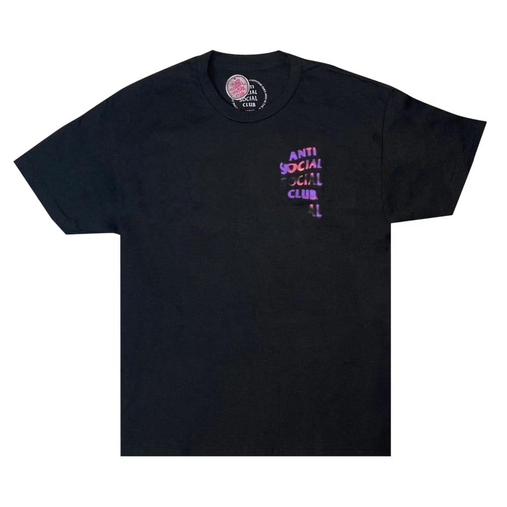 Anti Social Social Club Lava T-Shirt Black
