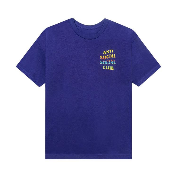 Anti Social Social Club Thermal Internal Purple T-Shirt Purple