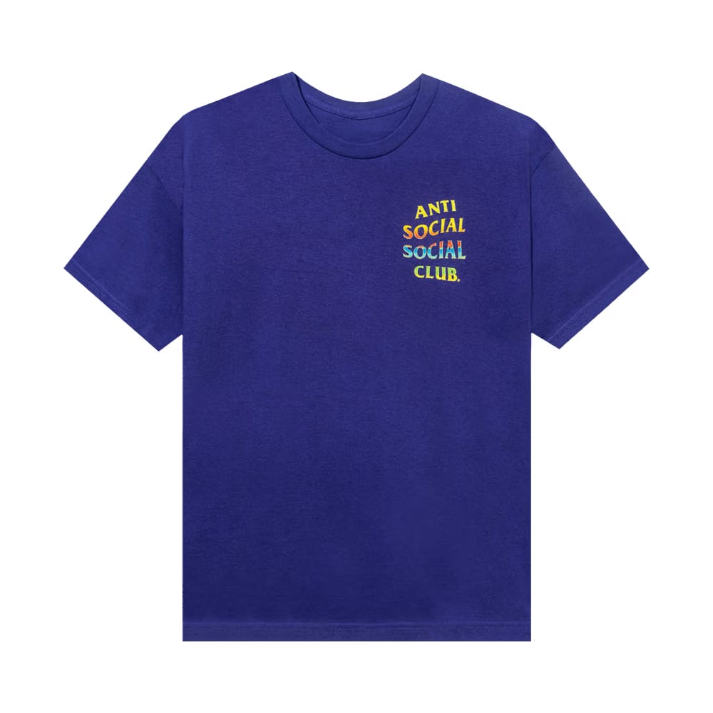 Anti Social Social Club Thermal Internal Purple T-Shirt Purple