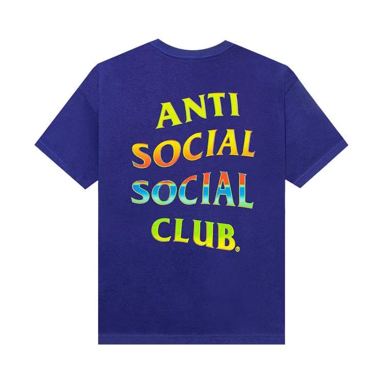 Anti Social Social Club Thermal Internal Purple T-Shirt Purple