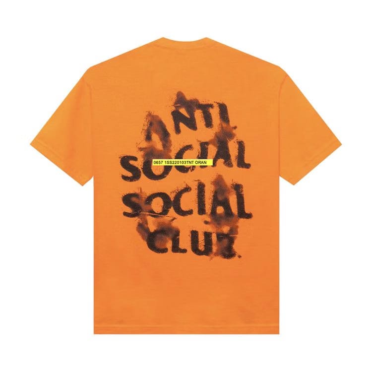 Anti Social Social Club The Notebook T-Shirt Orange