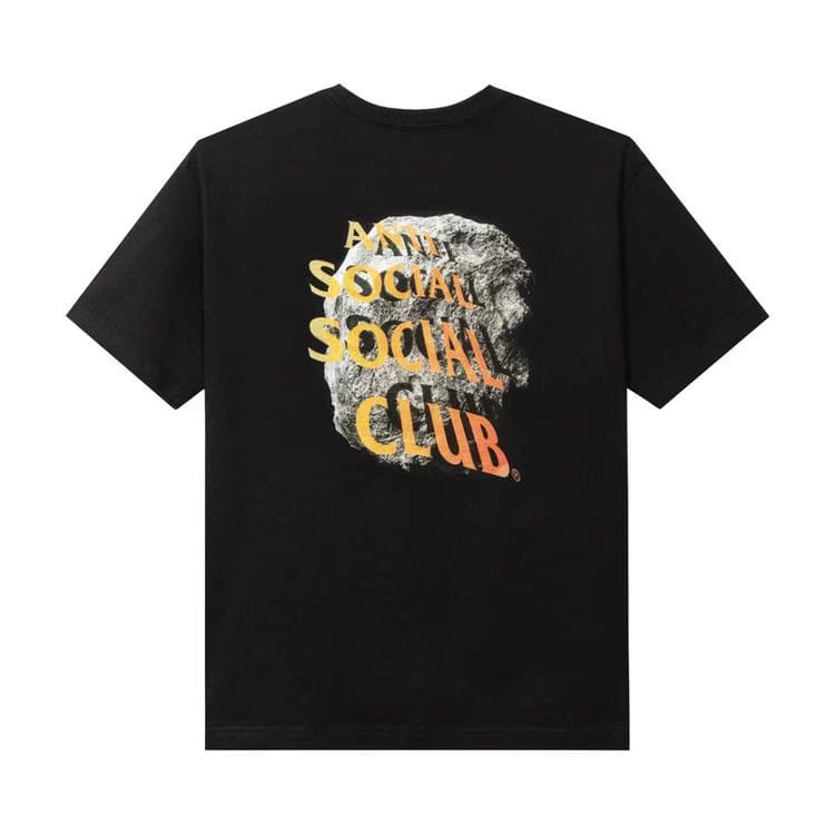Anti Social Social Club Edge Of The World T-Shirt Black