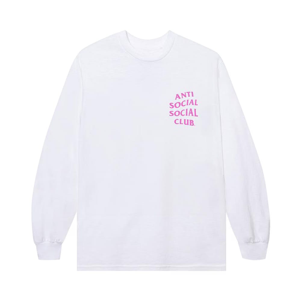 Anti Social Social Club Kkotch Long-Sleeve T-Shirt White