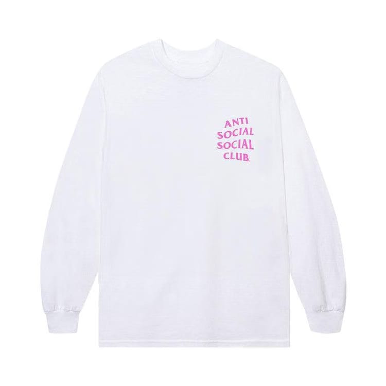 Anti Social Social Club Kkotch Long-Sleeve T-Shirt White
