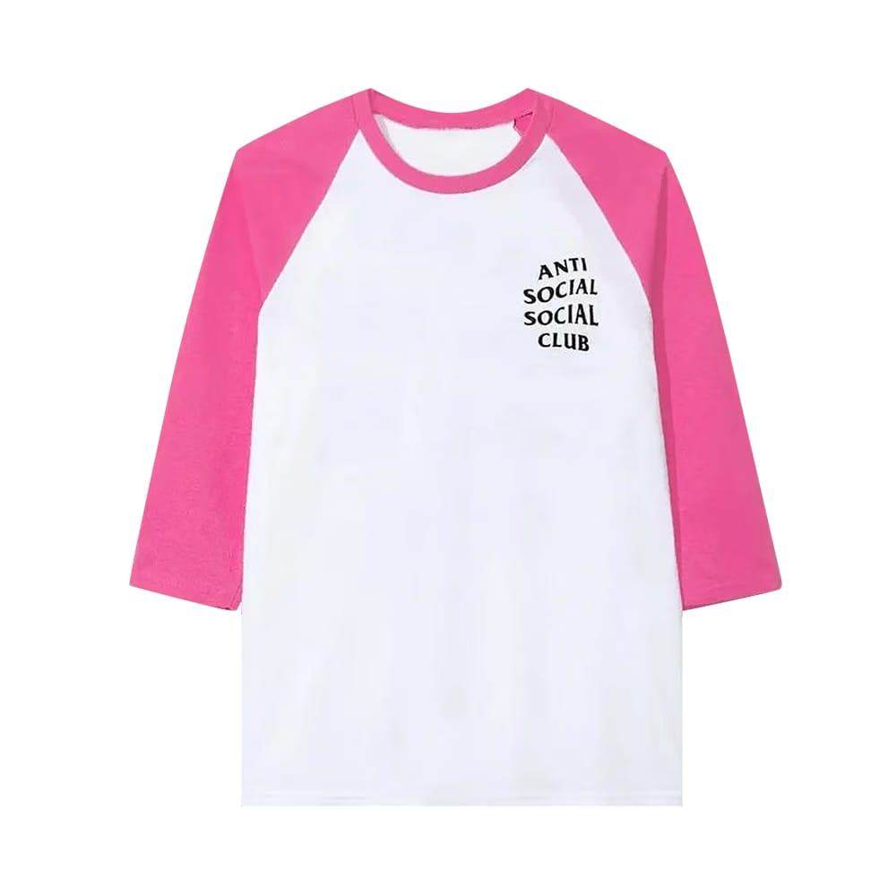 Anti Social Social Club Boring Game T-Shirt Pink/White