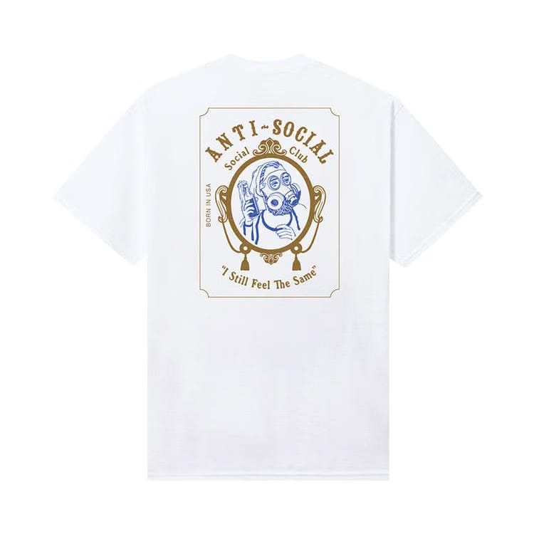 Anti Social Social Club Zig-Zag T-Shirt White