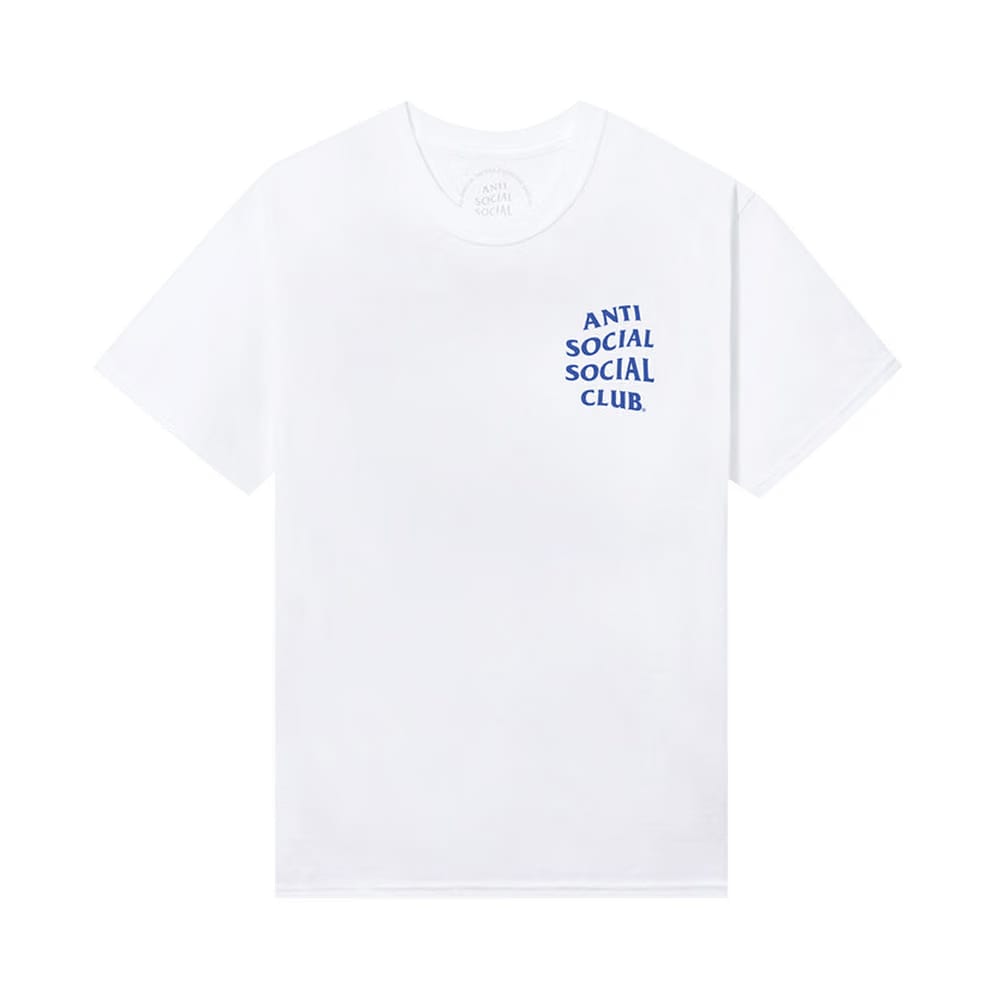 Anti Social Social Club Zig-Zag T-Shirt White
