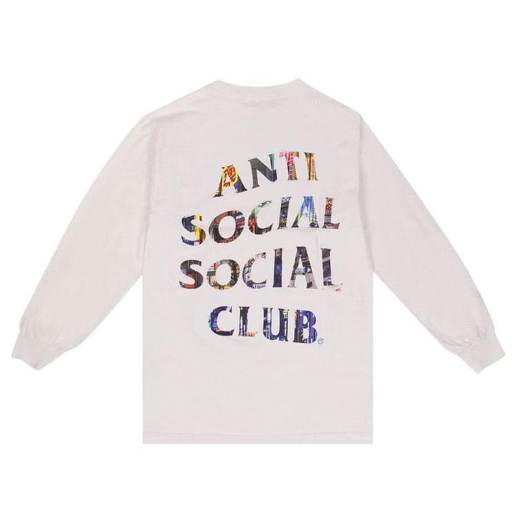 Anti Social Social Club Yakisoba Long-Sleeve T-Shirt White