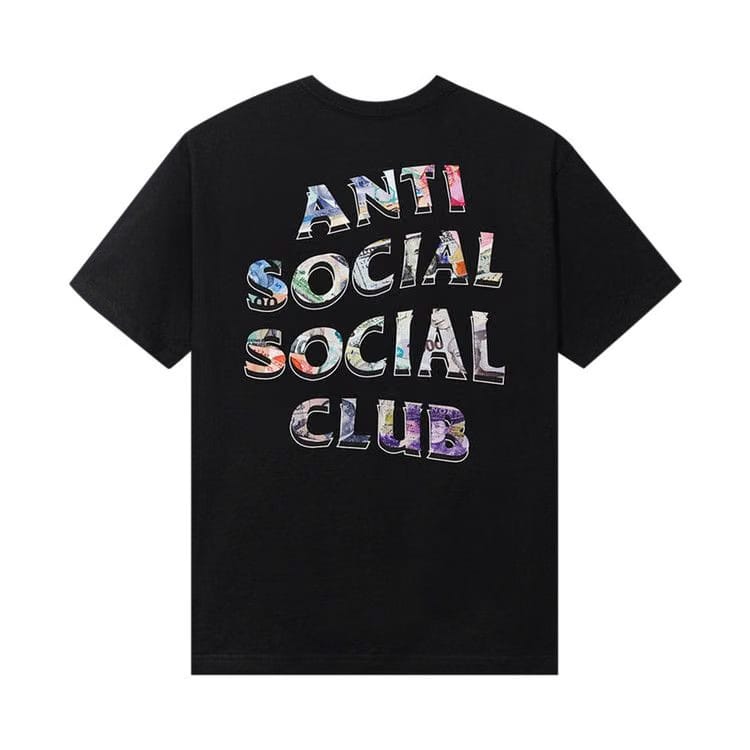 Anti Social Social Club All My Friends Are Dead Presidents T-Shirt Black