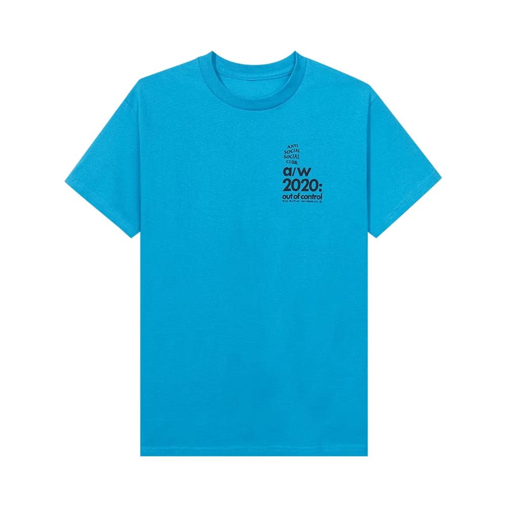 Anti Social Social Club 2020 T-Shirt Turquise