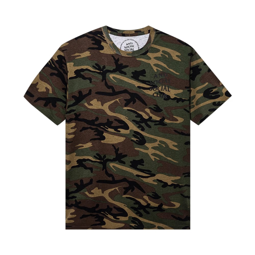 Anti Social Social Club Kkotch T-Shirt Camo
