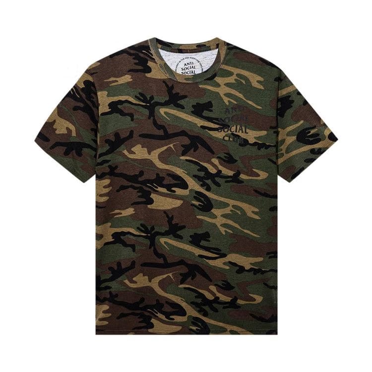 Anti Social Social Club Kkotch T-Shirt Camo