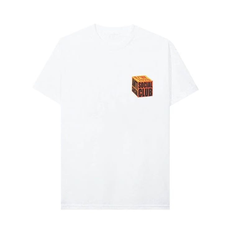 Anti Social Social Club I Wish I Was Wrong T-Shirt White