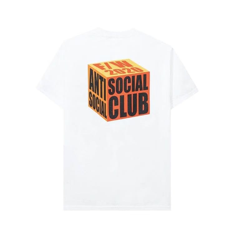 Anti Social Social Club I Wish I Was Wrong T-Shirt White