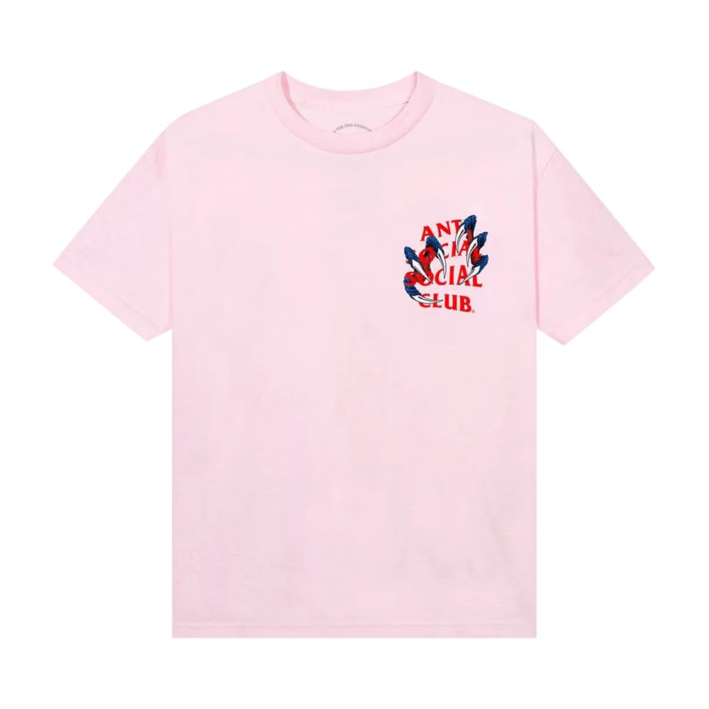 Anti Social Social Club Double Dragon T-Shirt Pink