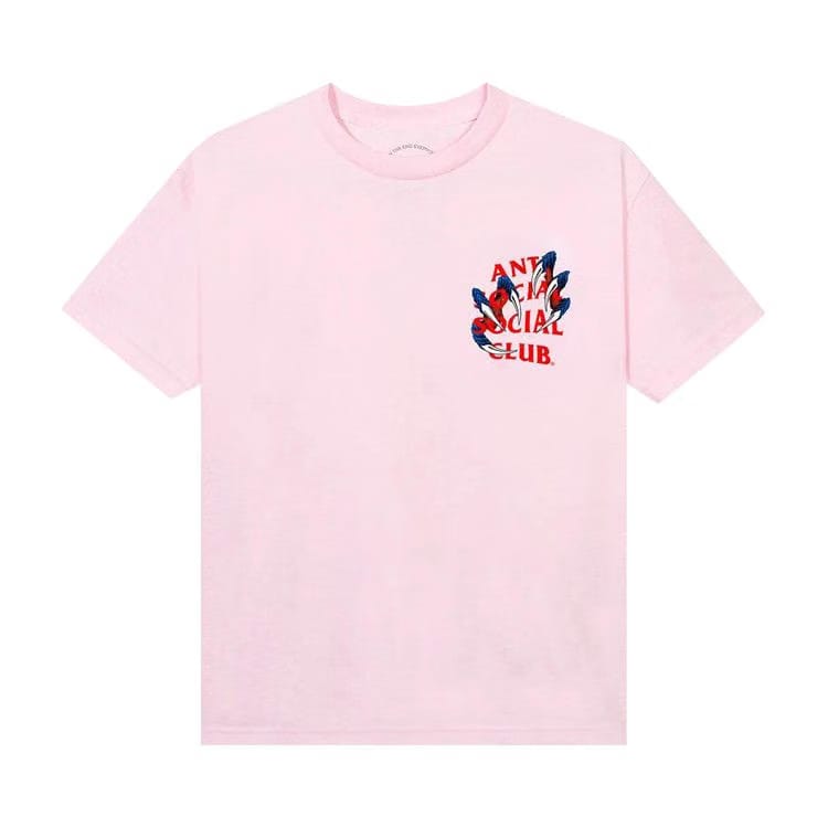 Anti Social Social Club Double Dragon T-Shirt Pink
