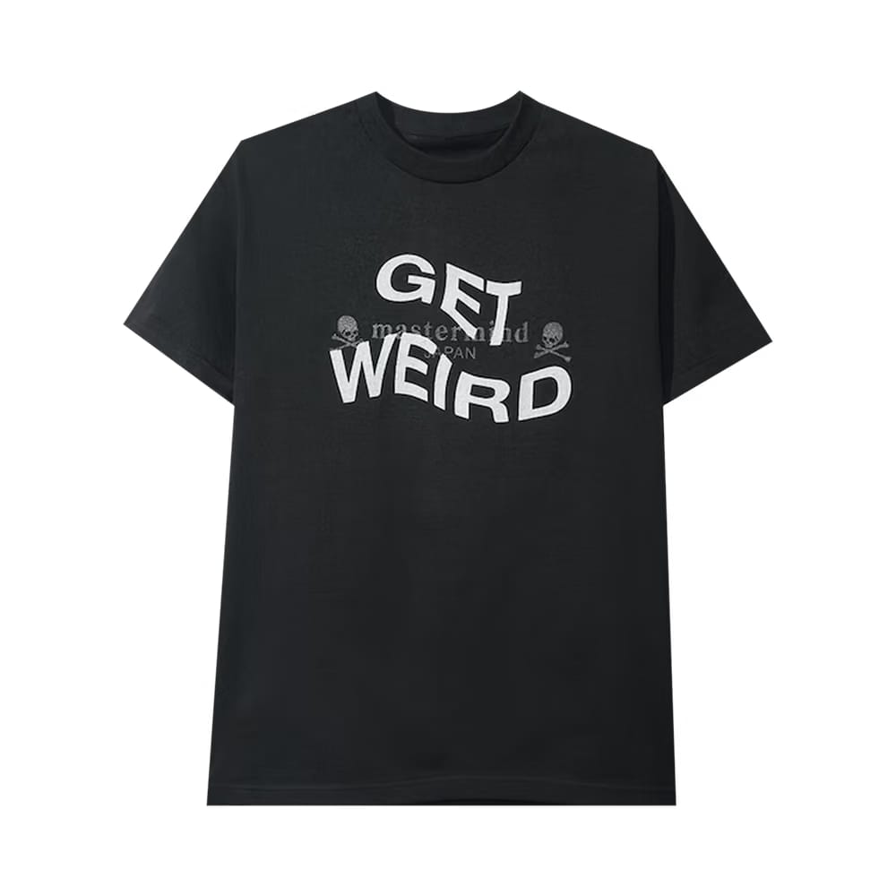 Anti Social Social Club x Mastermind Get Weird T-Shirt Black